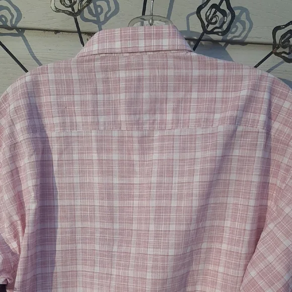 LNWOT Joseph ABOUND MAUVE/PINK Plaid Button Down Shirt NON-IRON*CLASSIC FIT* XLT - Picture 6 of 6